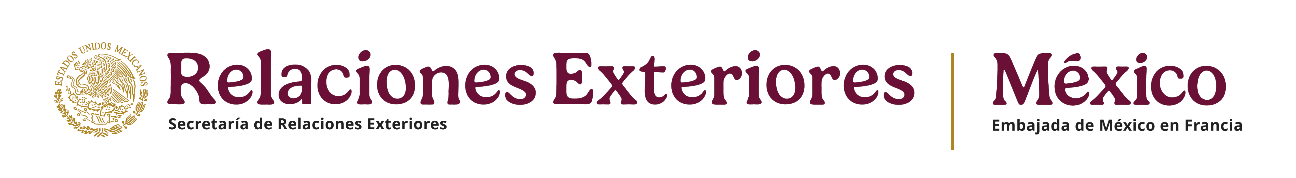 Secretaría de Relaciones Exteriores y Embajada de México en Francia